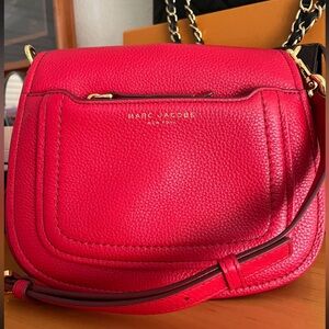 Marc Jacob’s Red leather Crossbody Bag